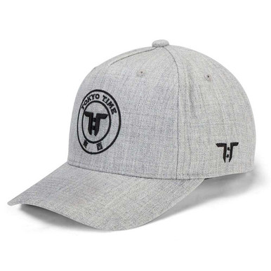 Tokyo Time 'TT Core Black Logo' (Grey) Snapback Cap | Eyesore Merch