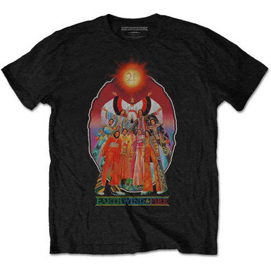 EARTH WIND & FIRE ライブTシャツ Earth Wind & Fire 'Let's Groove' (Black) T-Shirt | Eyesore Merch