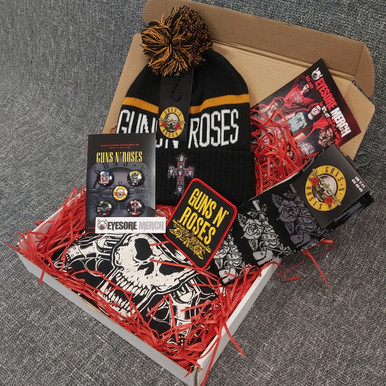 Guns N' Roses 'Head To Toe' Box Set - T-Shirt Hat Socks & Accessories