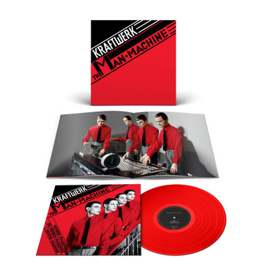 Kraftwerk 'The Man-Machine' LP 180g Translucent Red Vinyl