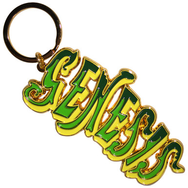 Genesis 'Green Classic Logo' Keyring | Eyesore Merch