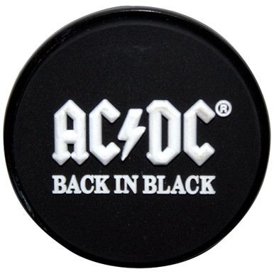 AC/DC 'Back In Black' Pin Badge | Eyesore Merch