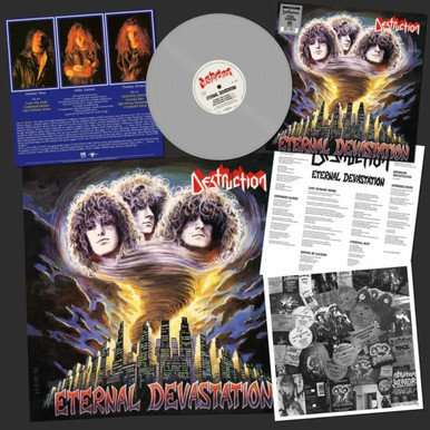 Destruction – Eternal Devastation（シュリンク付 Destruction 'Eternal Devastation' LP Silver Vinyl
