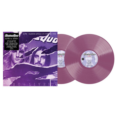 Status Quo 'Live In Glasgow 29th October 1976' 2LP Nightshade