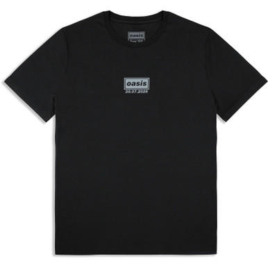 Oasis 'London 30 July Event' (Black) T-Shirt