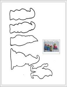 Free Gnomes & Tomten Wood or Felt Pattern