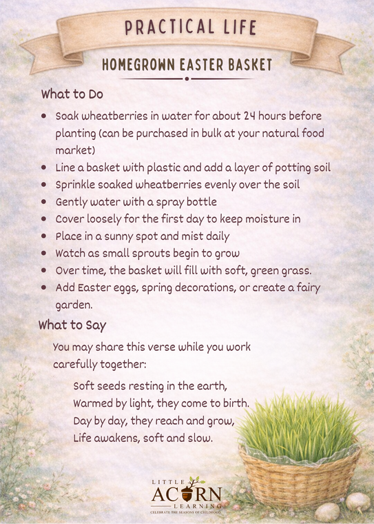 Easter & Rebirth Learning Cards (11 Cards)