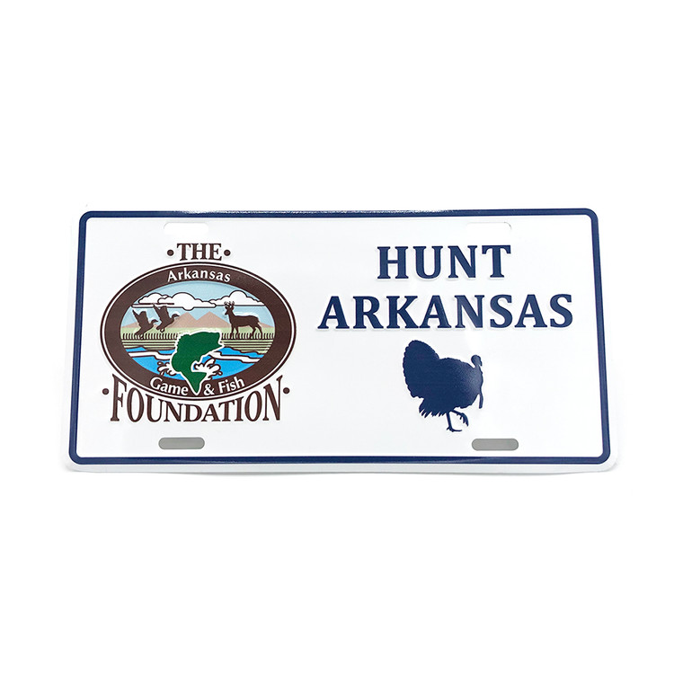 Hunt Arkansas License Plate - Turkey