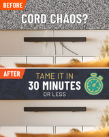 Tame your TV and soundbar cables in 30 minutes or less