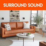 Surround sound speaker mount