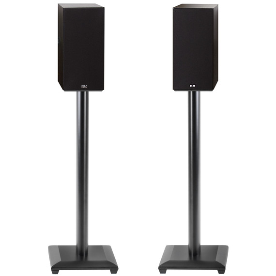 28" bookshelf speaker stand for speakers weighing up to 25 lbs.