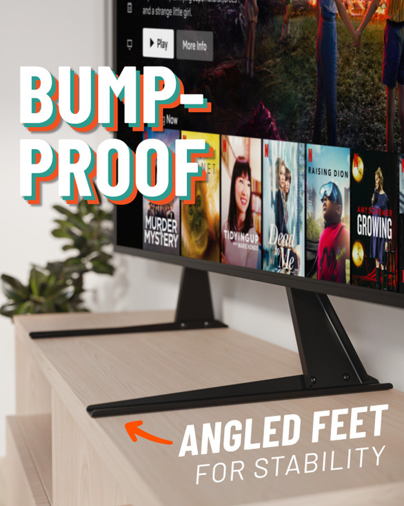 Universal TV Legs Stand Replacement Feet For TV