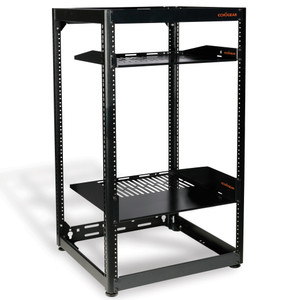 Echogear Open Frame Rack with Vented Shelves