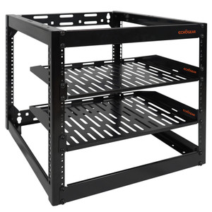 Open frame server rack 10U