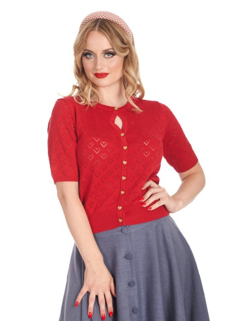 Heart cardigan