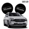 EZLED LED cupholder plate FOR Santafe 2020 HYUNDAI MOTORS