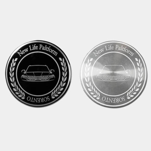 KRYPTON emblem wheel cap FOR Santafe 2020 HYUNDAI MOTORS