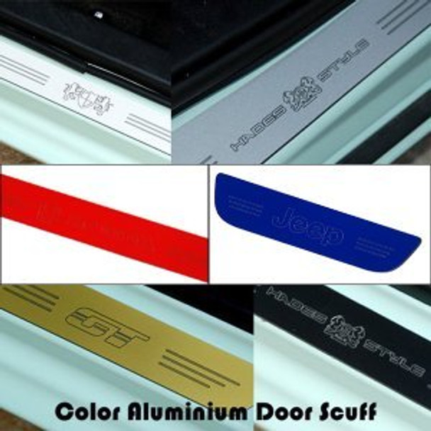 ARTX Color AL door scuff(six color) for ALL NEW K3(CERATO 2018)