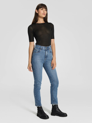 Nobody Denim - Frankie Jean Ankle Stretch - Floating Nobody Denim - Frankie Jean Ankle Stretch - Floating