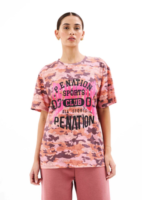 P.E Nation - Cereus Tee - Snake Camo Print