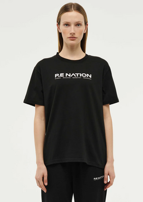 P.E Nation -  Aero Short Sleeve Tee - Black P.E Nation -  Aero Short Sleeve Tee - Black