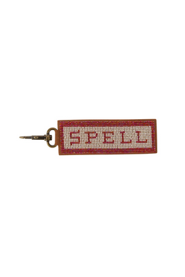 SPELL - Spell Beaded Key Ring - Pink