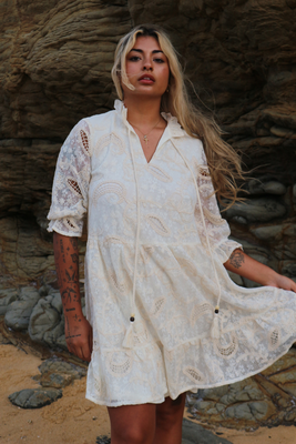 Alfie & Eifla - Cloud Lace Dress - Cream