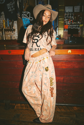 Sabbi - The Be-Youtiful Ranch Regular Fit Tee - Pink Camo