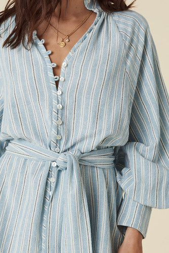 Spell - Rodeo Blouse Dress - Stripe