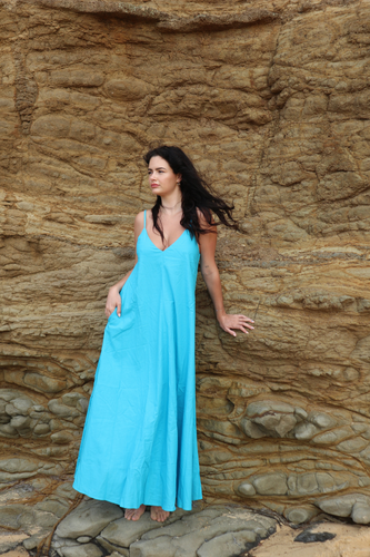 Alfie & Eifla -Delilah Maxi Dress - Aqua