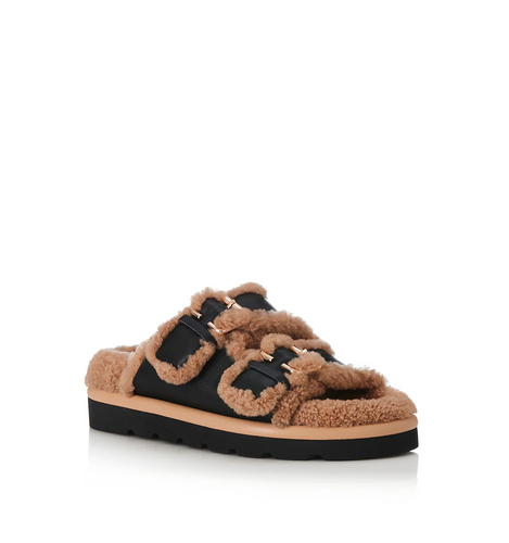 Alias Mae Saint Black Leather/Shearling