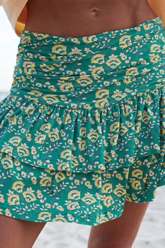 Sabbi - The Ra Ra Skirt - Seas The Day - Green