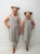 Alfie and Eifla - Kid's Drop Crotch Linen Jumpsuit  - Stripe