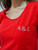 Alfie and Eifla - A&E Logo T-Shirt - Deep Red