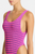 Bond Eye - Maxam One Piece - Cerise Stripe