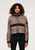 P.E Nation - Cropped Man Down Jacket - Cheetah Print