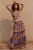Spell - Dancing Valley Ra-Ra Maxi Skirt - Violet