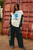 Sabbi - The Long Sleeve - Dont Quit Your Day Dream Tee - White Black