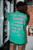 Sabbi - The Very Oversized - Self Love Club Tee - Green