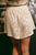 Sabbi - The Mini Hearts Lace Boxer Shorts - Cream