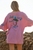 Sabbi - The Very Oversized Seas The Day Hotel Tee - Musk Pink