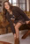 Spell - 1998 Striped Blazer - Espresso Brown
