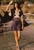 Spell - Lasiandra Lace Mini Dress - Ink Purple