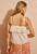 Spell - Fleur De Lis Cami - Ivory White
