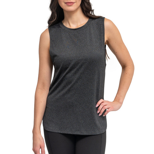 トップス Livefit Ladies Tech Performance Tank LIVE WELL HEATHERED TANK TOP - FITKICKS