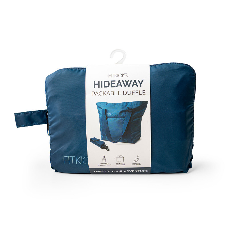 HIDEAWAY PACKABLE DUFFLE - FITKICKS