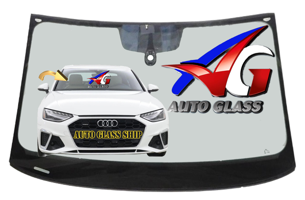FW04762GTY Windshield (Hds Up) (Solar)(3rd Visor Frit)(Rain/Light