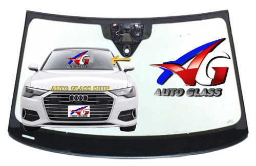 FW04762GTY Windshield (Hds Up) (Solar)(3rd Visor Frit)(Rain/Light