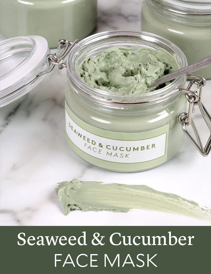 SQ Seaweed Cucumber Face Mask DIY