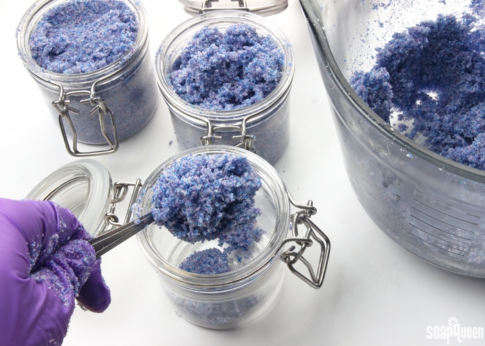 Blueberry Jam Sugar Scrub Tutorial